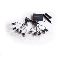 Outdoor Solar String Lights – Waterproof G40 LED Lights for Camping & Patio