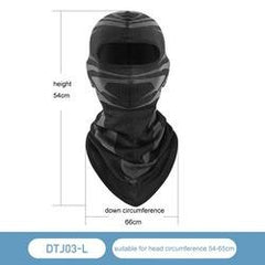 Winter Cycling Warm Scarf For Men And Women Double Layer With Fleece Thickened Cold Mask Windproof Ear Protector Head Cover Regular; Long DTJ03