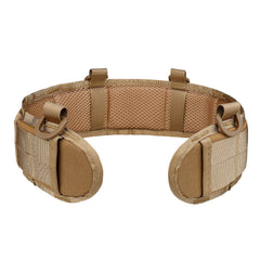 Multi Functional Quick Disassembly Tactical Belt Waist Cover Outdoor Training Cobra Belt Nylon Waist Belt Suit Waist Cover Khaki