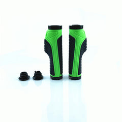 New Riding Equipment Locking Bicycle Grip Engineering Meat Ball Bilateral Locking Bicycle Handle Green