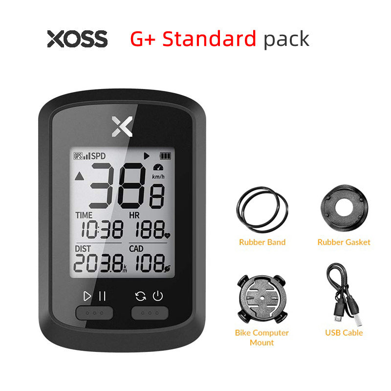 Walker XOSS G+ Cycling GPS Computer Small G Bicycle GPS Code Table Speedometer XOSS G