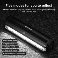 High-Capacity Waterproof Scooter/Bike Light