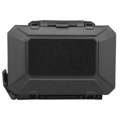 Tactical Waterproof Case Impact Resistance Protective Gear Cases with Double Sponge Shockproof Lockable Equipment Molle Box Black