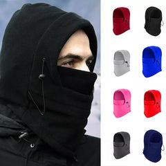 Outdoor Cycling Thermal Cap Cycling Face Protection Neck Windproof Fleece Cap