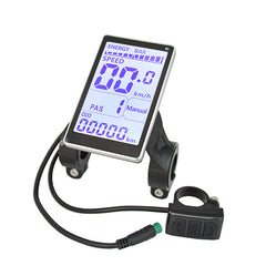 5 - Pin LCD Display Screen for M5 E - bikes: Speedometer & Control Panel, E - bike Accessory black
