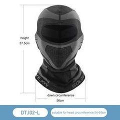 Winter Cycling Warm Scarf For Men And Women Double Layer With Fleece Thickened Cold Mask Windproof Ear Protector Head Cover Regular; Medium DTJ02